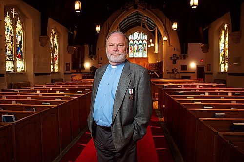 Mike Deal / Winnipeg Free Press
The Very Rev. Paul Johnson, Rector and Dean at St John&#x2019;s Anglican Cathedral which will be holding a coronation service, with other faiths represented on Saturday May 6th.
230503 - Wednesday, May 03, 2023.