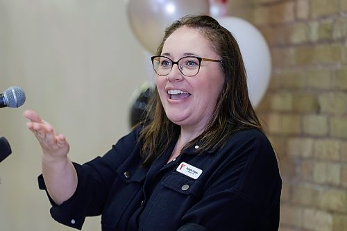 RUTH BONNEVILLE / WINNIPEG FREE PRESS 

LOCAL - YMCA 110th BDAY 

Y Winnipeg President &amp; CEO, Cordella Friesen, announces the future vision of the Downtown Y and hosts a celebration of its 110 years in downtown Thursday. 

A Special Guest that attended the celebration was  Bill Atkinson: at 105 years young 3ith his daughter Samantha Atkinson.  Mr. Atkinson has been a member of Y Winnipeg since 1938.  

Also in attendance were  Mayor Scott Gillingham and Minister of Sport, Culture and Heritage Obby Khan.

May 4th,, 2023