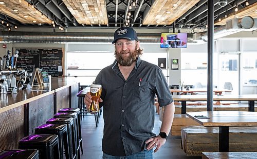 JESSICA LEE / WINNIPEG FREE PRESS

Matthew Wolff, operations manager at Torque Brewing, poses for a photo May 4, 2023 at the brewery and bar.

Reporter: Joyanne Pursaga