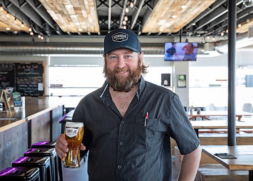 JESSICA LEE / WINNIPEG FREE PRESS

Matthew Wolff, operations manager at Torque Brewing, poses for a photo May 4, 2023 at the brewery and bar.

Reporter: Joyanne Pursaga