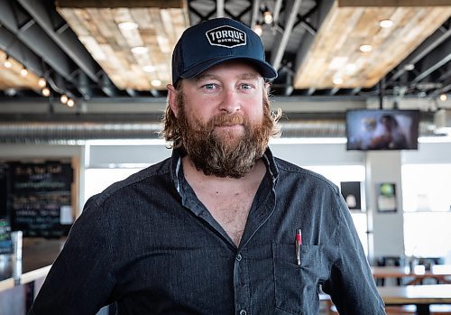 JESSICA LEE / WINNIPEG FREE PRESS

Matthew Wolff, operations manager at Torque Brewing, poses for a photo May 4, 2023 at the brewery and bar.

Reporter: Joyanne Pursaga