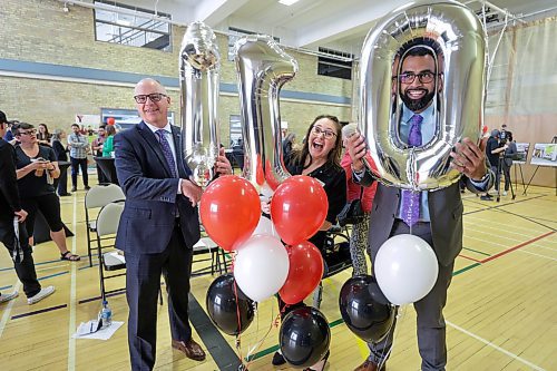 RUTH BONNEVILLE / WINNIPEG FREE PRESS 

LOCAL - YMCA 110th BDAY 

Y Winnipeg President &amp; CEO, Cordella Friesen, has some fun with balloons celebrating the Y's 110th Birthday along with Mayor Scott Gillingham and Minister of Sport, Culture and Heritage Obby Khan, at event Thursday.

Y Winnipeg President &amp; CEO, Cordella Friesen, announces the future vision of the Downtown Y and hosts a celebration of its 110 years in downtown Thursday. 

A Special Guest that attended the celebration was  Bill Atkinson: at 105 years young 3ith his daughter Samantha Atkinson.  Mr. Atkinson has been a member of Y Winnipeg since 1938.  


May 4th,, 2023