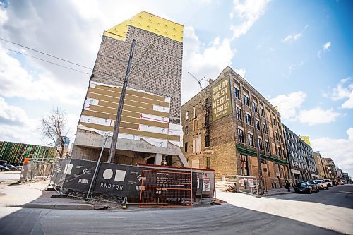 MIKAELA MACKENZIE / WINNIPEG FREE PRESS
 
The old Great West Metal building under construction at 90 Alexander Avenue in Winnipeg on Friday, May 5, 2023. For Josh story.

Winnipeg Free Press 2023.