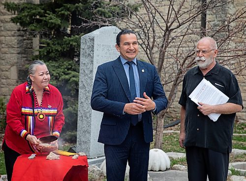 JESSICA LEE / WINNIPEG FREE PRESS

Manitoba NDP leader Wab Kinew arrives for the coronation service May 6, 2023 at St. John&#x2019;s Anglican Cathedral.

Reporter: Tyler Searle