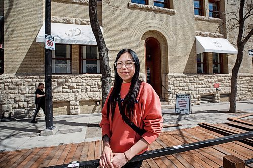 Mike Deal / Winnipeg Free Press
Marleen Mecas, co-creator of Ashdown Market at 171 Bannatyne Avenue. Ashdown Market is a new grocery store in the Exchange District. It&#x2019;s also a cannabis shop (though cannabis material is hidden).
See Gabrielle Piche story
230509 - Tuesday, May 09, 2023.