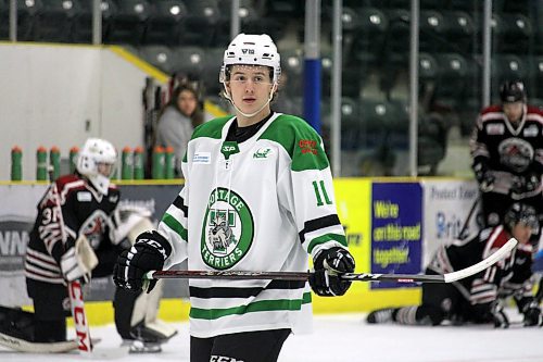 Rapid City's Slade Stanick says the Portage Terriers are eager to prove that they belong with the top Junior A teams in the country at the Centennial Cup, which begins today in Portage la Prairie. (Lucas Punkari/The Brandon Sun)