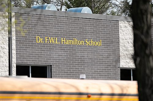 BROOK JONES / WINNIPEG FREE PRESS
Dr. F.W.L. Hamilton School pictured in East. St. Paul, Man., Monday, May 15, 2023. The River East Transcona. School Division school has scapped a plan to move away from Mother's Day and Father's Day to acknowledge the importance of all those, who support their students, such as guardians. 