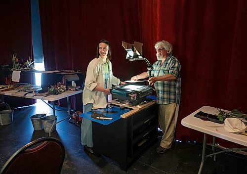 RUTH BONNEVILLE / WINNIPEG FREE PRESS 

ENT - The Summer That Sang

Photos and portraits of artist, Marie-&#xc8;ve &#x200b;&#x200b;Fontaine and the crew as they  rehearse for her upcoming, multi-dimensional, shadow-puppet show.  

Marie-&#xc8;ve &#x200b;&#x200b;Fontaine with director Pierre Robitaille during rehearsal.

The show is presented to the audience manly through a window through the use of shadows, special effects and soundscape art to capture the audience into naturalist scenes.  
 
Marie-&#xc8;ve &#x200b;&#x200b;Fontaine&#x2019;s new show at St. Boniface&#x2019;s Theatre Cercle Moliere is inspired by the community&#x2019;s most celebrated author, Gabrielle Roy. Fontaine&#x2019;s Cet ete qui chantait (This summer that sang). 

 It draws from Roy&#x2019;s 1972 novel, written when Roy &#x2014; a three-time winner of the Governor General&#x2019;s Literary Award &#x2014; was living in Petite-Riviere-Saint-Francois, an idyllic community in Quebec&#x2019;s Charlevoix region.


Reporter: Ben Waldman


May 10th,, 2023