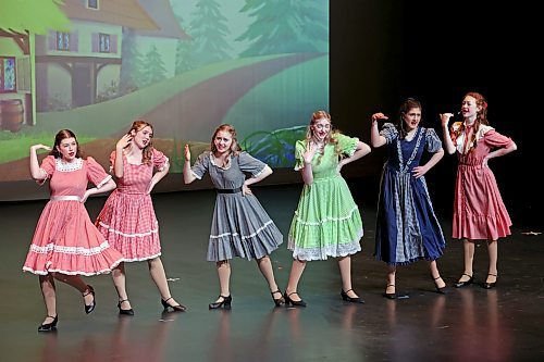 Students from Brandon schools filled the Western Manitoba Centennial Auditorium on Thursday for Mecca Productions' presentation of "Disney's Beauty and the Beast Jr." The musical opened Thursday and runs until Saturday. (Tim Smith/The Brandon Sun)