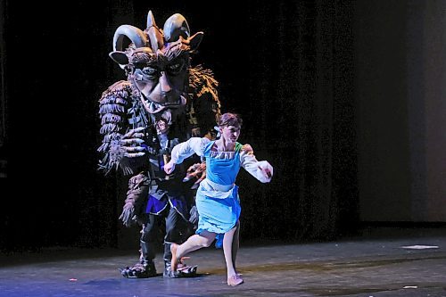 Students from Brandon schools filled the Western Manitoba Centennial Auditorium on Thursday for Mecca Productions' presentation of "Disney's Beauty and the Beast Jr." The musical opened Thursday and runs until Saturday. (Tim Smith/The Brandon Sun)