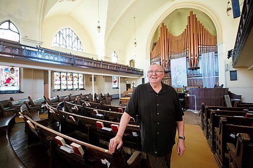 Mike Deal / Winnipeg Free Press
Jeff Carter in the newly renovated Augustine Centre, 444 River Ave in Osborne Village.
Augustine Centre is one of several sacred spaces on display during the Doors Open weekend May 27 and 28.
See Brenda Suderman story
230519 - Friday, May 19, 2023.