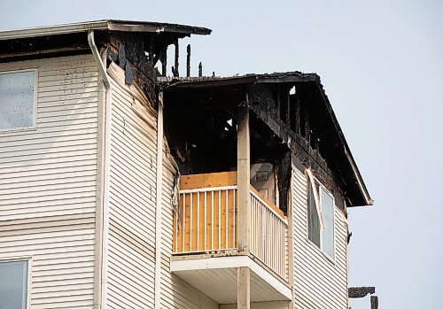 JESSICA LEE / WINNIPEG FREE PRESS

Quail Ridge Apartments is photographed May 20, 2023. The apartment caught on fire the day before and around 200 residents were displaced.

Reporter: Tyler Searle