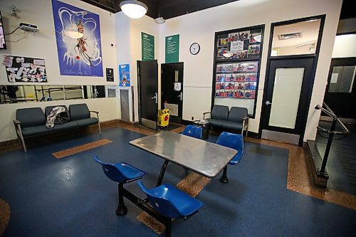 The &#x201c;Chill Out Room&#x201d; is the room a person enters after using the Injection Room at Insite, a safe injection facility, on East Hastings in Vancouver, Monday, April 17, 2023. (Trevor Hagan / Winnipeg Free Press)