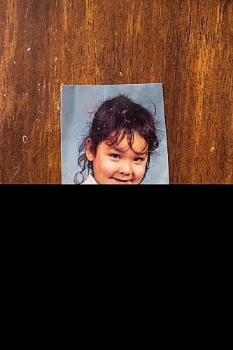 MIKAELA MACKENZIE / WINNIPEG FREE PRESS
 
A photo of Fonassa Bruyere (whose body was discovered in a field northwest Winnipeg in 2007) when she was three years old on Tuesday, May 23, 2023. For Shelley story.

Winnipeg Free Press 2023.