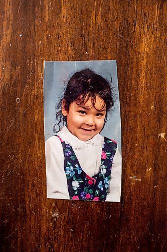 MIKAELA MACKENZIE / WINNIPEG FREE PRESS
 
A photo of Fonassa Bruyere (whose body was discovered in a field northwest Winnipeg in 2007) when she was three years old on Tuesday, May 23, 2023. For Shelley story.

Winnipeg Free Press 2023.