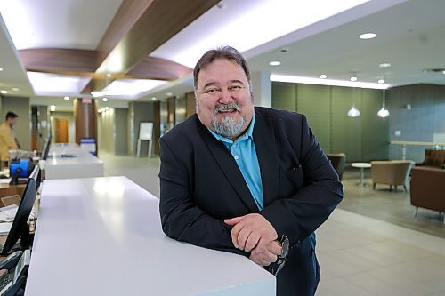 RUTH BONNEVILLE / WINNIPEG FREE PRESS 

BIZ - Clarion sold to Sakku 

Photo of  David Kakuktinniq, the CEO of Sakku, at the Clarion Hotel Thursday.  The hotel, now owned by Sakku Investment Corp. will transition into a medical boarding home for Inuit of Kivilq residents while in Winnipeg.  


Subject: story is that the big Inuit investment corporation, Sakku Investments Corp., is buying the Clarion to convert it into a residence for Inuit of Kivilq when they are in Winnipeg for medical appointments and for other purposes. It will no longer be a hotel. 


Martin Cash  | Business Reporter/ Columnist
 

May 25th, 2023