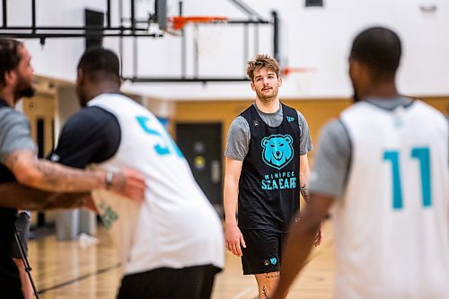 MIKAELA MACKENZIE / WINNIPEG FREE PRESS
 
Player Simon Hildebrandt at Sea Bears practice at Sport Manitoba on Friday, May 26, 2023.  For Mike Sawatzky story.

Winnipeg Free Press 2023.