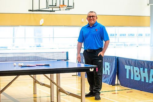 MIKAELA MACKENZIE / WINNIPEG FREE PRESS
 
Table Tennis official Greg Dzioba, who recently became the first official in North America to achieve the highest certification in the sport, poses for a photo at Sport Manitoba on Thursday, May 25, 2023.  For intern Donald Stewart story.

Winnipeg Free Press 2023.