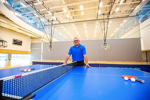 MIKAELA MACKENZIE / WINNIPEG FREE PRESS
 
Table Tennis official Greg Dzioba, who recently became the first official in North America to achieve the highest certification in the sport, poses for a photo at Sport Manitoba on Thursday, May 25, 2023.  For intern Donald Stewart story.

Winnipeg Free Press 2023.