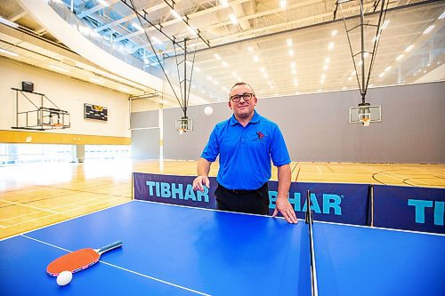 MIKAELA MACKENZIE / WINNIPEG FREE PRESS
 
Table Tennis official Greg Dzioba, who recently became the first official in North America to achieve the highest certification in the sport, poses for a photo at Sport Manitoba on Thursday, May 25, 2023.  For intern Donald Stewart story.

Winnipeg Free Press 2023.