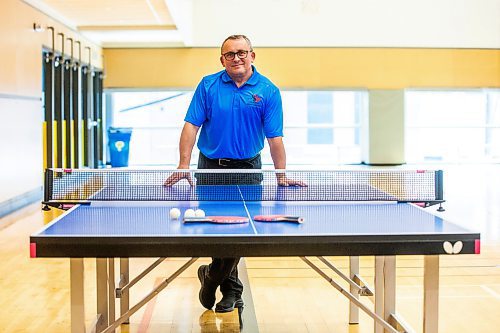 MIKAELA MACKENZIE / WINNIPEG FREE PRESS
 
Table Tennis official Greg Dzioba, who recently became the first official in North America to achieve the highest certification in the sport, poses for a photo at Sport Manitoba on Thursday, May 25, 2023.  For intern Donald Stewart story.

Winnipeg Free Press 2023.