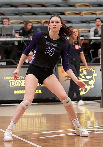Vincent Massey Vikings attacker Tiana Low committed to the Brandon University women's volleyball team for the 2023-24 Canada West season. (Thomas Friesen/The Brandon Sun)