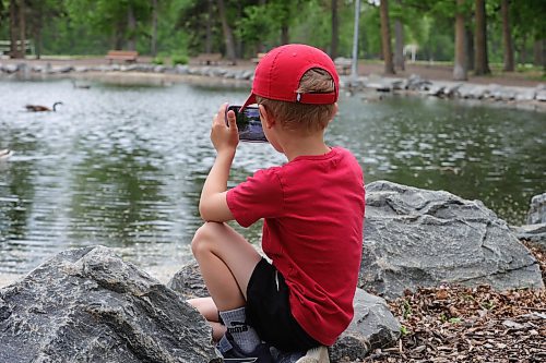 RUTH BONNEVILLE / WINNIPEG FREE PRESS 

Standup

Five-year-old, Charlie Madden takes pictures of ducks while spending time with mom and his little sister, Emily (3yrs), at the duck pond at St. Vital Park Monday afternoon.  

His mom says he's developed a real passion for taking photos of ducks and flowers when out at the park and random items, like his soccer ball, when playing out in their yard.  


May 29th, 2023