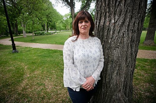 JOHN WOODS / WINNIPEG FREE PRESS
Melanie Mitchell, president of the Manitoba Association of Short Term Rental Owners, who would like to see regulation of the short term rental industry and legislation to help the industry thrive, is photographed in a park Monday, May 29, 2023. 

Reporter: Piche