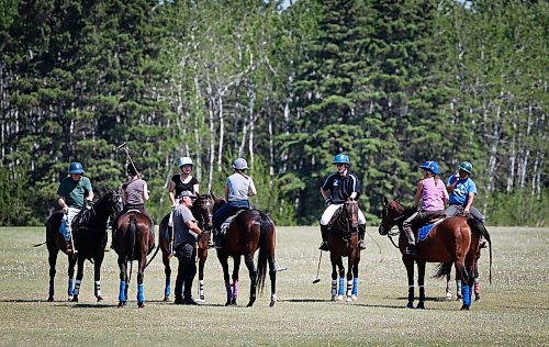 JOHN WOODS / WINNIPEG FREE PRESS
Joe Henderson, South African/US professional polo player, leads a polo clinic at Springfield Polo Club in Birds Hill Park, Sunday, May 28, 2023. 

Reporter: sanderson