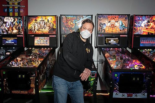 JESSICA LEE / WINNIPEG FREE PRESS

Jack Tadman, one of the top-ranked pinball players in North America, is photographed May 18, 2023 at The Forks Arcade.

Reporter: Dave Sanderson