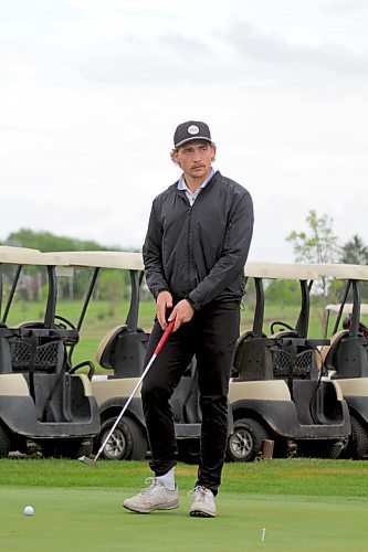 Brandon's Keaton Jameson, who plays golf out of Shilo Country Club, survived a playoff to qualify for the Golf Manitoba men's match play championship starting today at Glendale Golf and Country Club. (Thomas Friesen/The Brandon Sun)