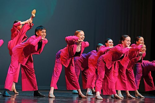 Dancers with the Brandon School of Dance and Dance Images perform for a crowd at the Western Manitoba Centennial Auditorium on Tuesday evening for the local dance school’s presentation of "Invitation." (Tim Smith/The Brandon Sun)