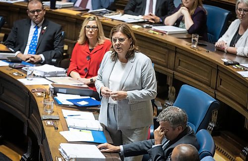 JESSICA LEE / WINNIPEG FREE PRESS

Premier Heather Stefanson is photographed during question period May 31, 2023 at the Legislature.

Reporter: Carol Sanders