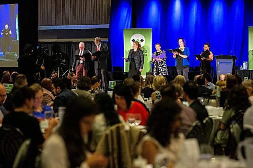 MIKAELA MACKENZIE / WINNIPEG FREE PRESS

The Little Opera Company performs at the Mayor's Luncheon for the Arts at the RBC Convention Centre on Thursday, June 1, 2023. For Al Small story.
Winnipeg Free Press 2023