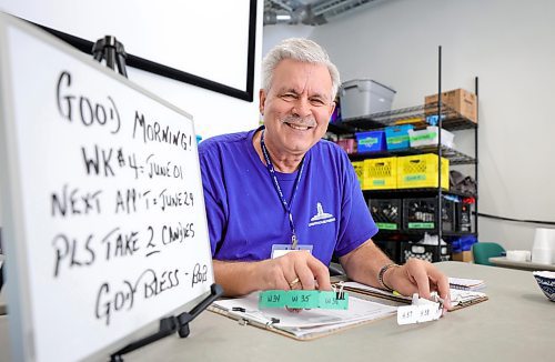 RUTH BONNEVILLE / WINNIPEG FREE PRESS 

VOLUNTEER

Photo of Bob Kitlar at Lighthouse Mission where he volunteers helping with the food bank and visiting with guests.

June 1st 2023