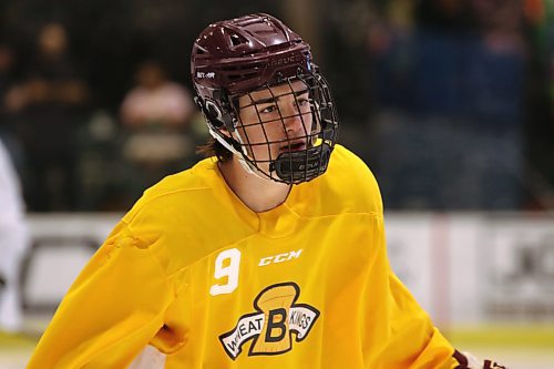 The Brandon Wheat Kings grabbed Ryan Boyce of Calgary in the fifth round of the most recent Western Hockey League draft after he put up 37 points in 30 games playing U15 prep hockey at Edge. (Perry Bergson/The Brandon Sun)