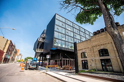 MIKAELA MACKENZIE / WINNIPEG FREE PRESS

Phase three of the James Avenue Pumphouse, a 65-unit apartment development, named Pumphouse West on Friday, June 2, 2023. For Josh story.
Winnipeg Free Press 2023