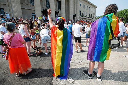 JOHN WOODS / WINNIPEG FREE PRESS
People attend the Pride Rally in Winnipeg Sunday, June 4, 2023. 

Re: pindera