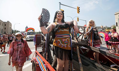 JOHN WOODS / WINNIPEG FREE PRESS
People attend the Pride Parade in Winnipeg Sunday, June 4, 2023. 

Re: pindera