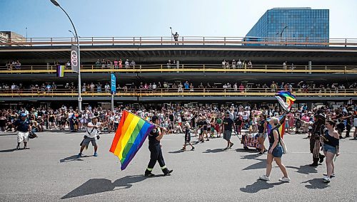 JOHN WOODS / WINNIPEG FREE PRESS
People attend the Pride Parade in Winnipeg Sunday, June 4, 2023. 

Re: pindera