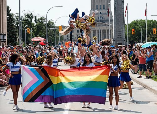 JOHN WOODS / WINNIPEG FREE PRESS
People attend the Pride Parade in Winnipeg Sunday, June 4, 2023. 

Re: pindera