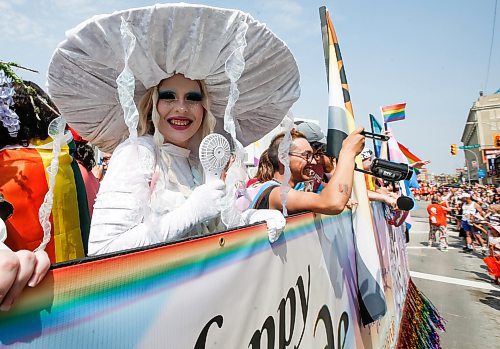 JOHN WOODS / WINNIPEG FREE PRESS
People attend the Pride Parade in Winnipeg Sunday, June 4, 2023. 

Re: pindera