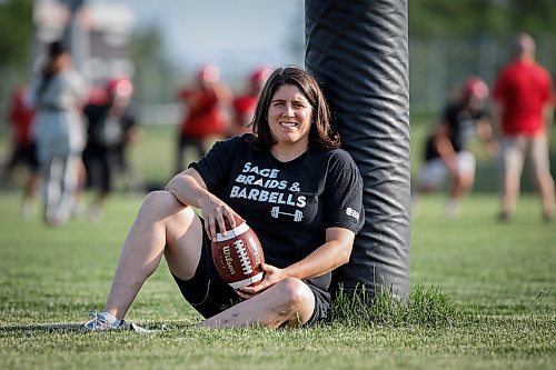 JOHN WOODS / WINNIPEG FREE PRESS
Jill Fast, who has been named the national coach for Canada&#x573; U18 Indigenous women&#x573; football team, is photographed at the Mustangs Football Club Tuesday, June 6, 2023. 

Re: mcintyre