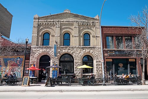 Daniel Crump / Winnipeg Free Press. The King&#x2019;s Head Pub in Winnipeg&#x2019;s Exchange District. May 8, 2021.