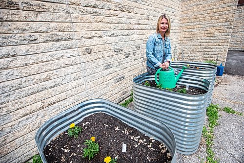 MIKAELA MACKENZIE / WINNIPEG FREE PRESS


Marcie Wood, director of Willow Place (a family violence shelter), poses for a photo with the new garden boxes on Thursday, June 8, 2023. The shelter is one of 12 community organizations that recieved funding through Winnipeg Food Council&#x2019;s Community Gardens and Urban Agriculture small grants program. For &#x2014; story.
Winnipeg Free Press 2023