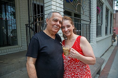Mike Deal / Winnipeg Free Press
Second generation Nucci owner Maria Pepe and her husband, Michael. Nucci&#x2019;s (643 Corydon Ave) is famous for its homemade gelati, but did you know that their Italian pasta is just as popular? 
See Iva Wasney story
230613 - Tuesday, June 13, 2023.
