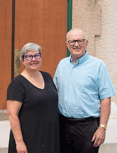Mike Thiessen / Winnipeg Free Press 
Husband-wife duo Rev. Jeff Cook (right) and Rev. Carol Fletcher leave Transcona Memorial United Church after 35 years in ministry together, spanning half the church&#x2019;s history. For Brenda Suderman. 230613 &#x2013; Tuesday, June 13, 2023
