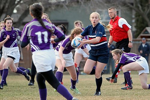 Jordan McLeod of Rivers was invited to Rugby Canada national women's team camp later this month, along with Emily Tuttosi of Souris. (Brandon Sun files)