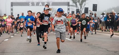 JOHN WOODS / WINNIPEG FREE PRESS
Runners take part in the 45th Manitoba Marathon in Winnipeg, Sunday, June 18, 2023. 

Reporter: Donald