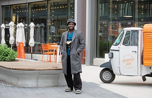 JESSICA LEE / WINNIPEG FREE PRESS

William Ogbu is photographed at True North Square photographed June 20, 2023.

Reporter: Katie May